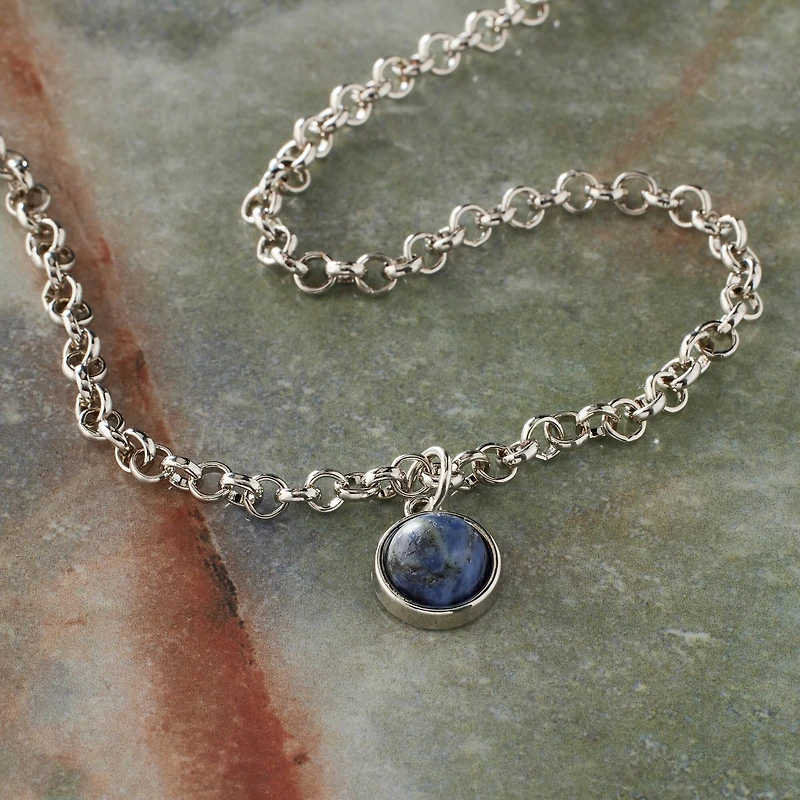 Round Sodalite Charm by Bead Landing™