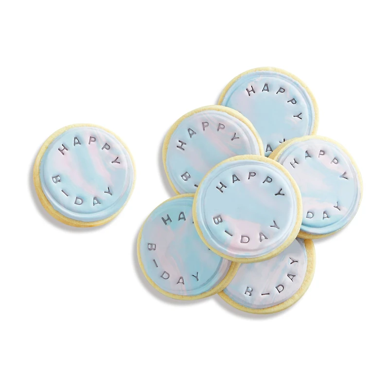 Alphabet & Number Cookie Embosser Kit by Makery™