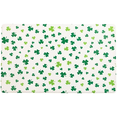 29.5" Shamrocks St. Patrick's Day Kitchen Comfort Mat