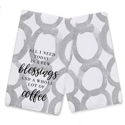 A Few Blessings & a Lot of Coffee Tea Towel Set