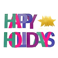 Happy Holidays Paper Garland by Ashland®