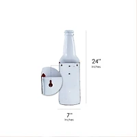 Man Cave Wall Mounted Bottle Opener & Cap Catcher