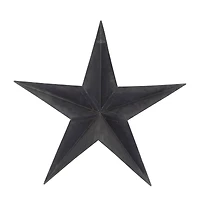 Cream Stars Rustic Metal Wall Decor Set