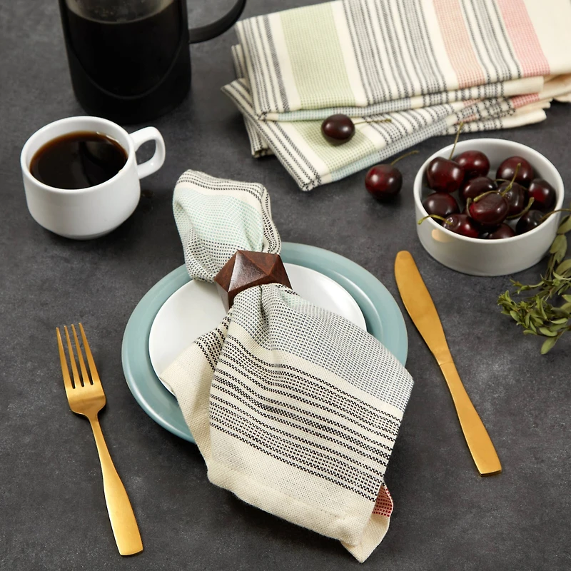 Variegated Mediterranean Napkin, 6ct.