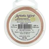 Beadalon® Artistic Wire® 22 Gauge Bare Copper Wire