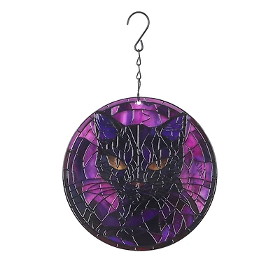 12.25" Stained Glass Cat Wall Décor by Ashland®