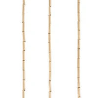 Gold Metal Bugle Beads, 6mm by Bead Landing™