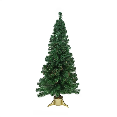 7ft. Pre-Lit Medium Fiber Optic Artificial Christmas Tree, Color Changing Lights