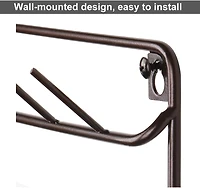 NEX™ Brown 54-Spool Wall-Mounted Sewing Thread Rack, 4ct.