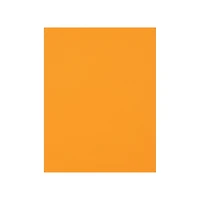 12 Packs: 50 ct. (600 total) Tangerine 8.5" x 11" Cardstock Paper by Recollections™