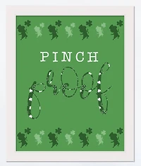 Pinch Proof 16" x 20" White Framed Print Under Plexiglass