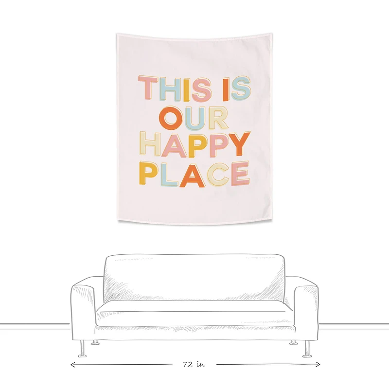 Happy Place Tapestry