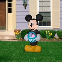 3.5ft. Airblown® Inflatable Mickey with Easter Basket