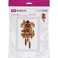 RIOLIS Cuckoo Clock Cross Stitch Kit