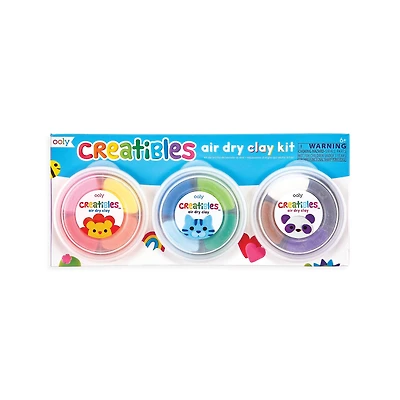 OOLY Creatibles D.I.Y. Air-Dry Clay Kit Set