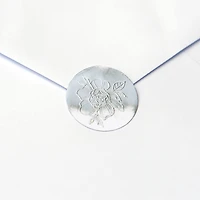 12 Packs: 10 ct. (120 total) 5" x 7" Floral Foil Invite Card Set by Recollections™