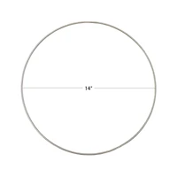 14" Gold Metal Wire Floral Hoop by Ashland®