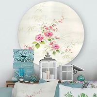 Designart - Retro Drawing of Flowers II