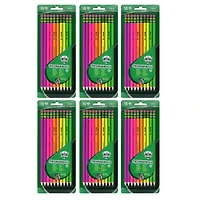 Ticonderoga® Neon Pencils, 6 Packs of 10