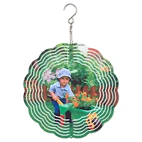 Sublimation Scalloped Wind Spinner by Make Market®