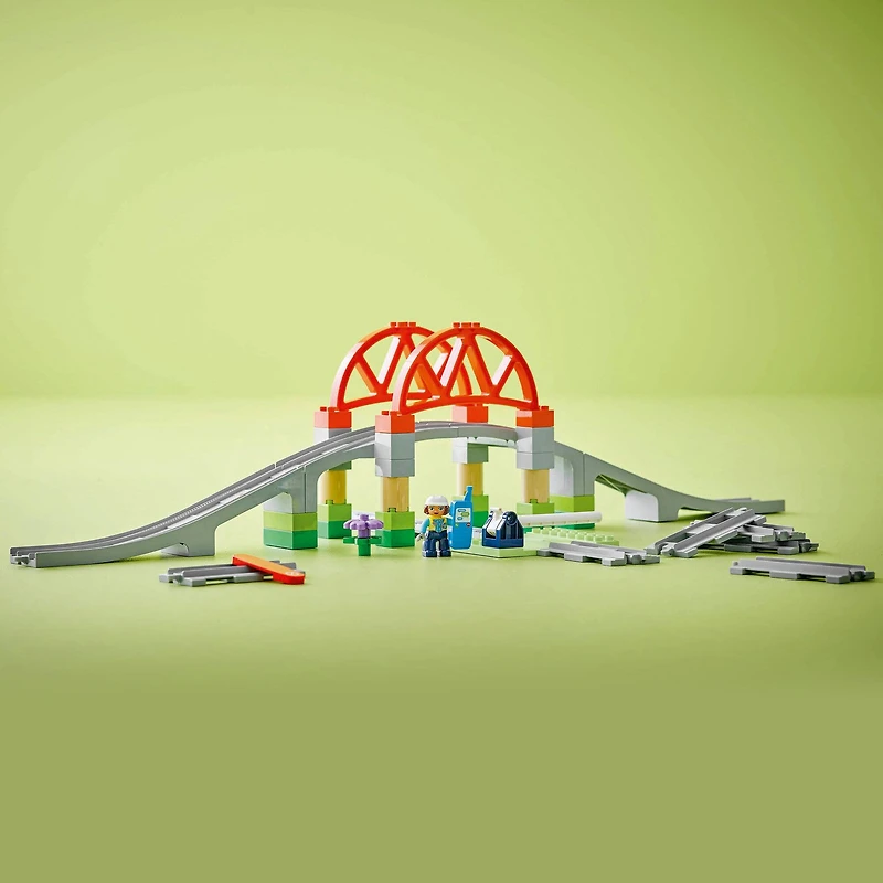 LEGO® DUPLO® Town Train Bridge and Tracks Expansion Set 10426