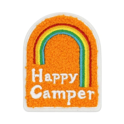 Happy Camper Rainbow Iron On & Adhesive Patch by Make Market®