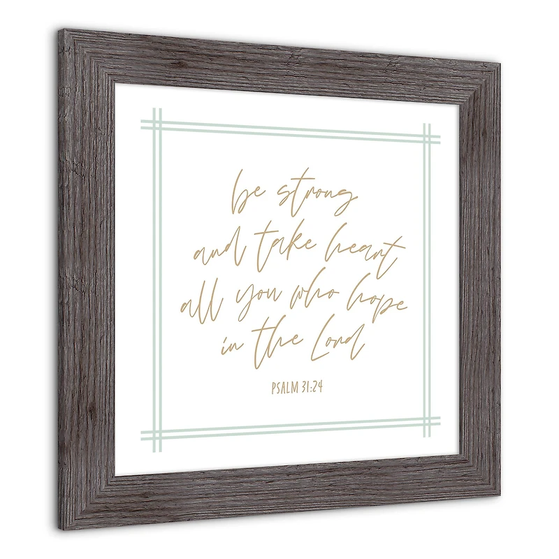 Take Heart Western Framed Print