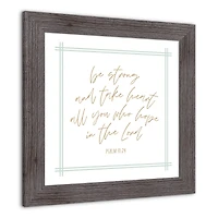 Take Heart Western Framed Print