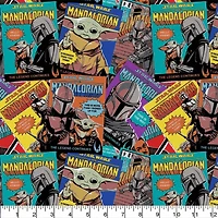 The Mandalorian Comic Posters Precut Cotton Fabric