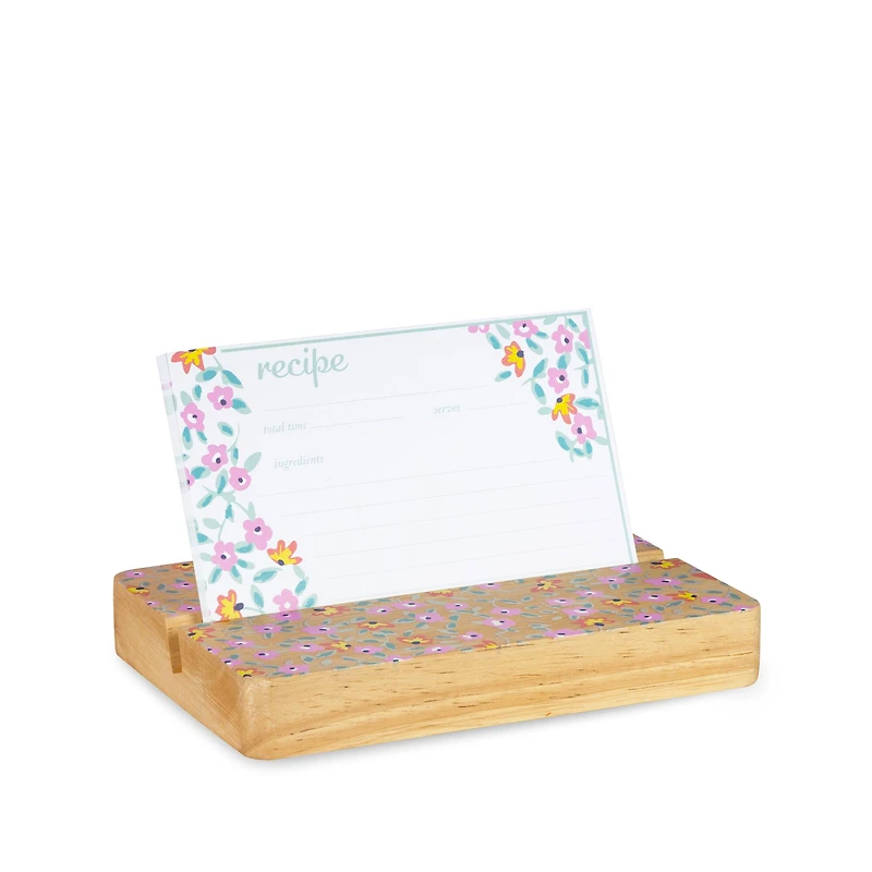 Vera Bradley® Kinda Katherine Ditsy Pink Recipe Holder