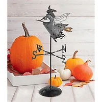 Design Toscano 23.5" Bewitched Wicked Witch Tabletop Metal Weathervane