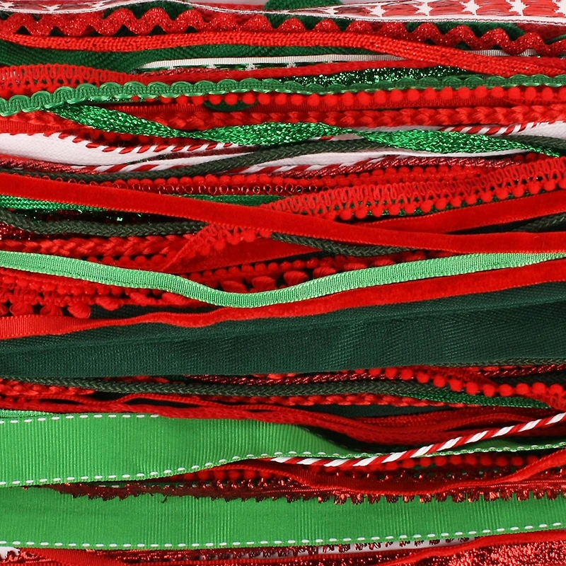 Red & Green Scrap Trim Bundle by Celebrate It™