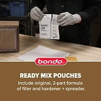 Bondo® 2oz. Wood Filler Ready Mix Pouches, 2ct.