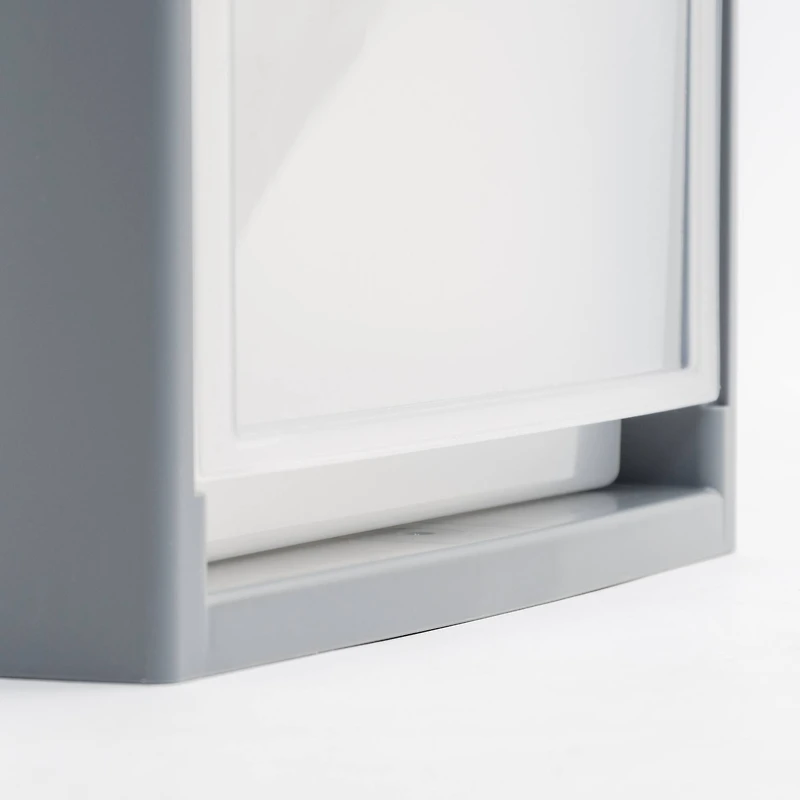 Iris® 13qt. Gray Stackable Drawer, 4 Pack