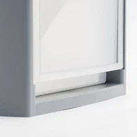 Iris® 13qt. Gray Stackable Drawer, 4 Pack