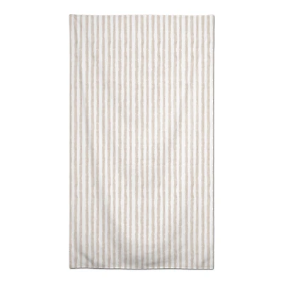 102" Neutral Easy Stripes Tablecloth