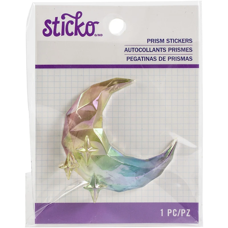 Sticko® Moon & Stars Prism Sticker