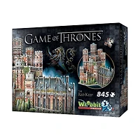 Game of Thrones - 2 3D Puzzles: The Red Keep and Winterfell: 1755 Pcs