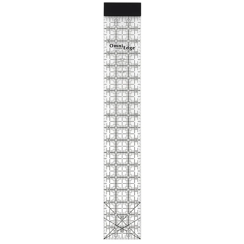 OmniEdge™ by Omnigrid® 3" x 18" Rectangle Quilting Ruler with Removable Lip