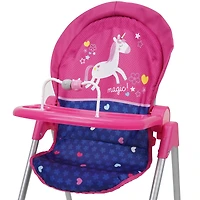509 Crew Unicorn Doll Highchair