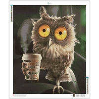 Sparkly Selections Java Owl Diamond Painting Kit, Round Diamonds