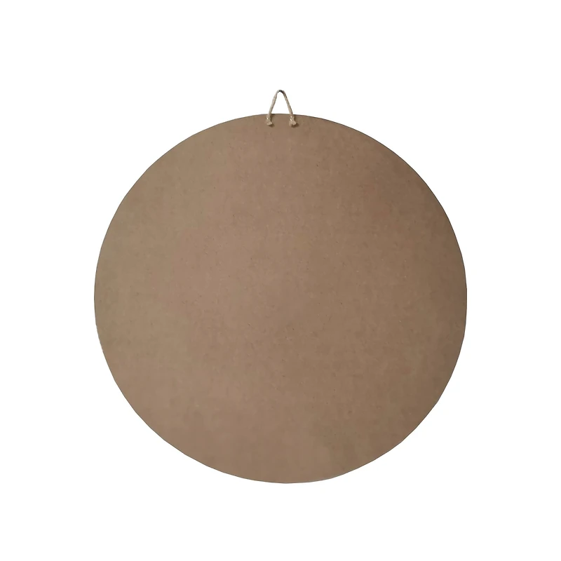 6 Pack: 18" Greywashed Round Plaque by Make Market®