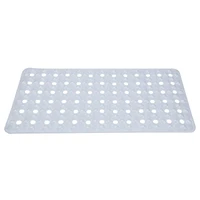 Bath Bliss Clear Non-Slip Bubble Texture Bath Mat