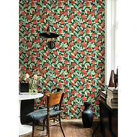 NuWallpaper PrintFresh Juniper Orange Grove Peel & Stick Wallpaper