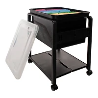 Innovative Storage Designs Folding Mobile File Cart