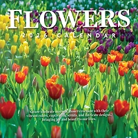 2026 Flowers Wall Calendar