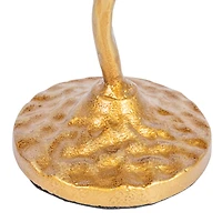 Hello Honey® 11.7" Gold Double Taper Metal Candelabra