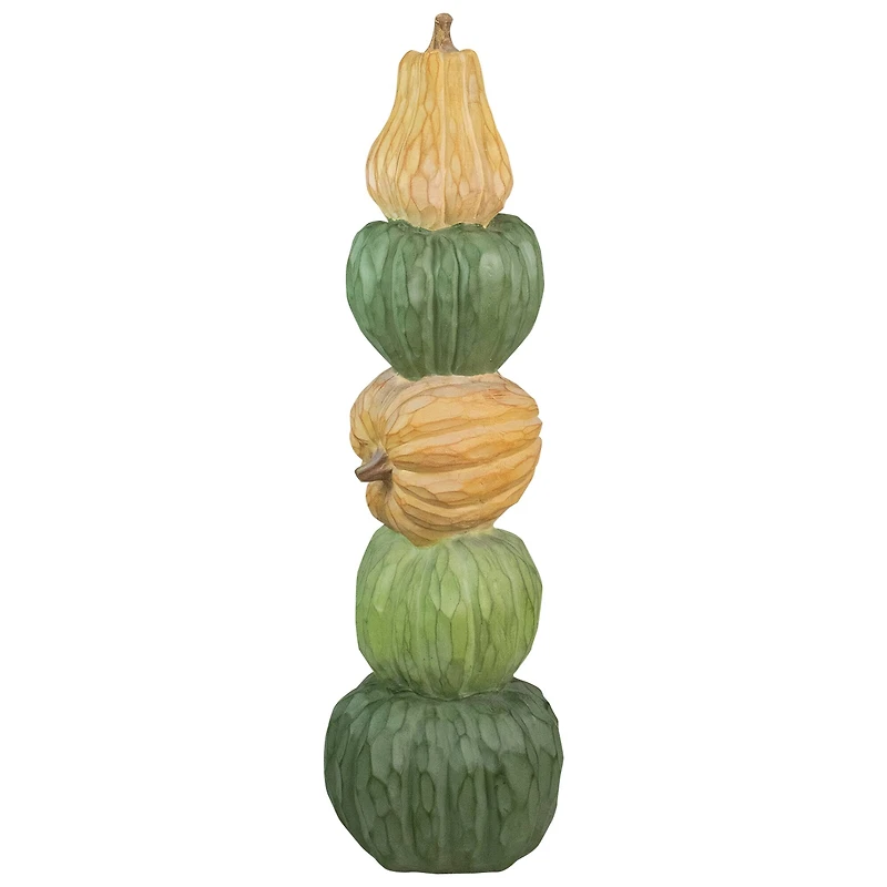 42.5" Five Tiered Stacked Pumpkins Thanksgiving Décor