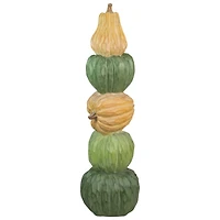 42.5" Five Tiered Stacked Pumpkins Thanksgiving Décor