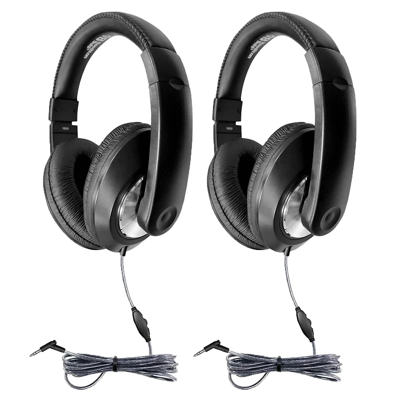 HamiltonBuhl® Smart-Trek™ Deluxe Stereo Headphone, 2ct.